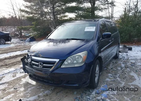 2007 Honda Odyssey Ex-L z USA, uszkodzony, nr VIN 5FNRL38657B124429